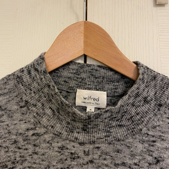 Aritzia Wilfred Poinsot Knit Mock-Neck Sweater - Medium - Picture 3 of 6